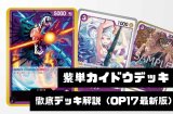 【紫単カイドウ】徹底デッキ解説 ― 勝ち筋・デッキリスト・回し方まで【2026年9月版】