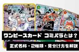 ワンピースカード コミパラとは？正式名称・2種類・見分け方を解説