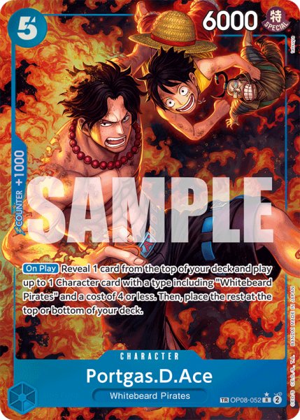 画像1: ポートガス・D・エース【TR】《青》※英語表記 (1)