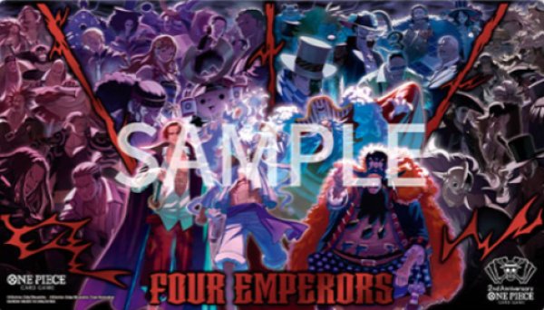 画像1: オフィシャルプレイマット【英語イラスト版日本語仕様2nd ANNIVERSARY SET】 (1)