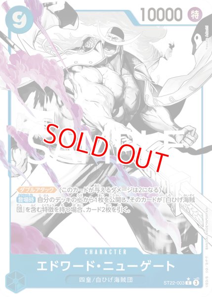 画像1: 〔特価品〕エドワード・ニューゲート【パラレル】《青》 (1)