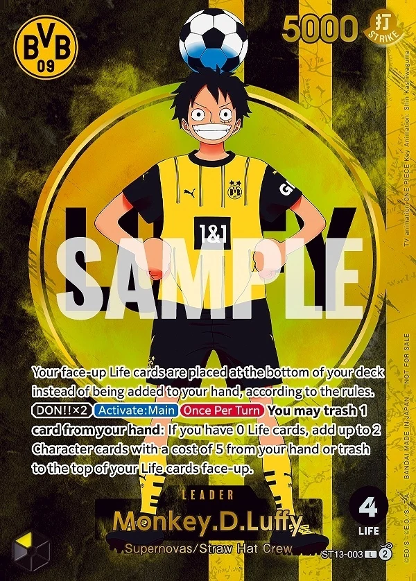 モンキー・D・ルフィ【プロモ】《多色》未開封　※英語表記