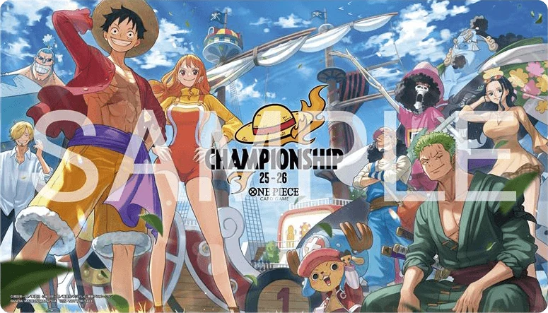 ONE PIECEカードゲーム オフィシャル プレイマット チャンピオンシップ2025KV
