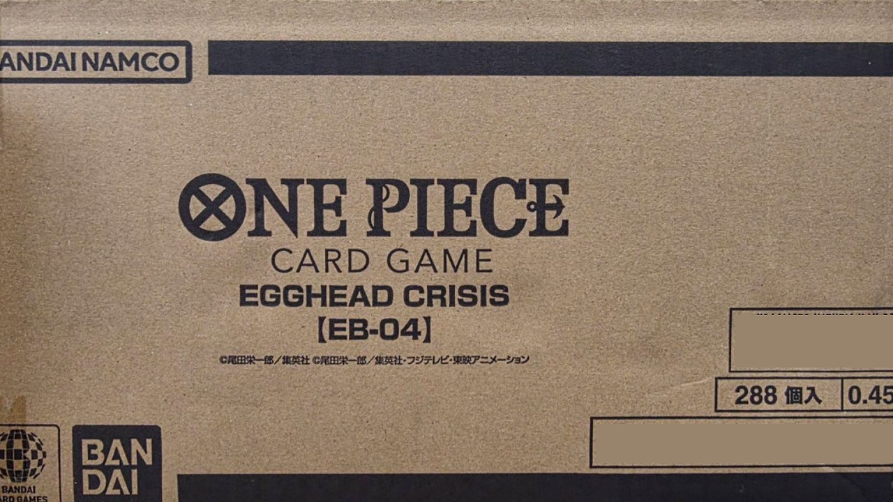 ワンピースカード　EB-04 　エッグヘッドクライシス　未開封カートン 楽天市場】ONE PIECEカードゲーム エクストラブースター EGGHEAD