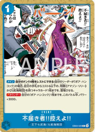 不届き者!!控えよ!!