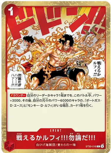 戦えるかルフィ!!!勿論だ!!!